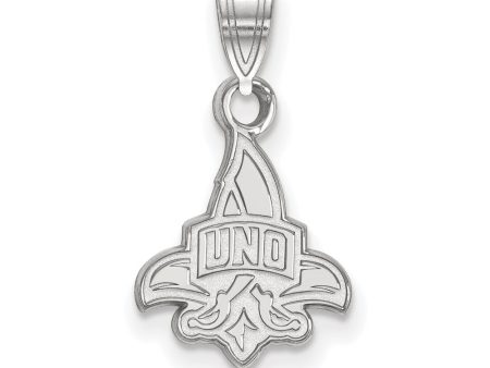 Sterling Silver U. of New Orleans Small Pendant Hot on Sale