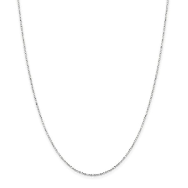 Sterling Silver, Makayla Collection, 20mm Disc Initial W Necklace Discount