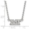 Sterling Silver Sigma Delta Tau Medium Necklace Online Sale