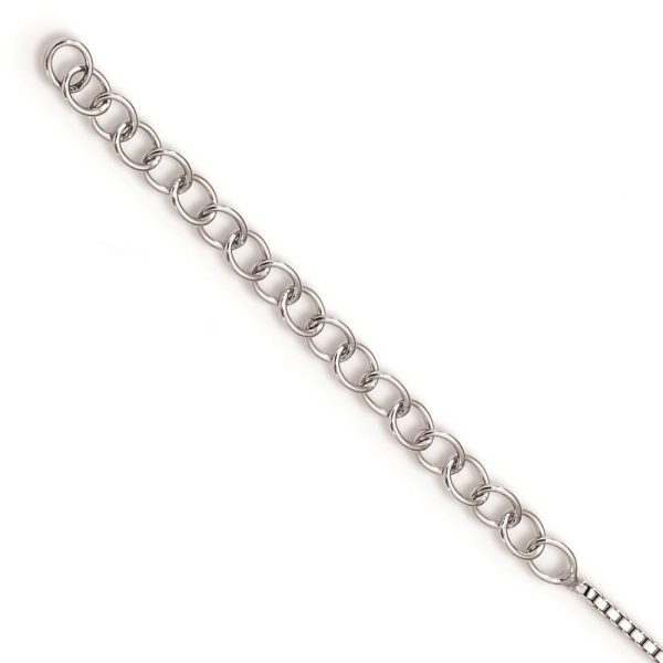 1 3 Cttw Black & White Diamond Rectangle Necklace in Sterling Silver For Sale