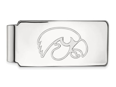 Sterling Silver U of Iowa Money Clip Online