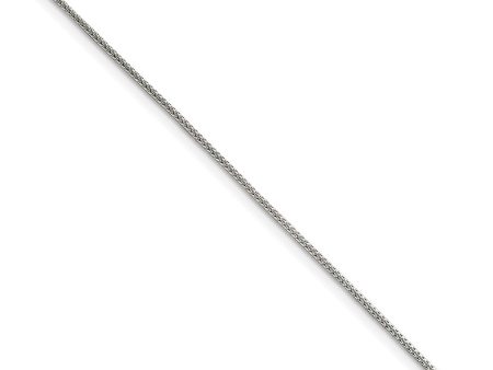 1.25mm Sterling Silver, Diamond Cut Franco Chain Bracelet Fashion