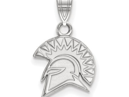 Sterling Silver San Jose State Small Mascot Pendant Online Sale