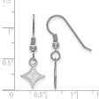 Sterling Silver Furman University XS (Tiny) Dangle Wire Earrings Hot on Sale