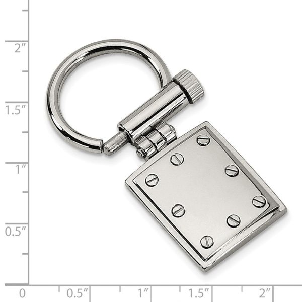 Men s Stainless Steel Screw Key Chain For Cheap