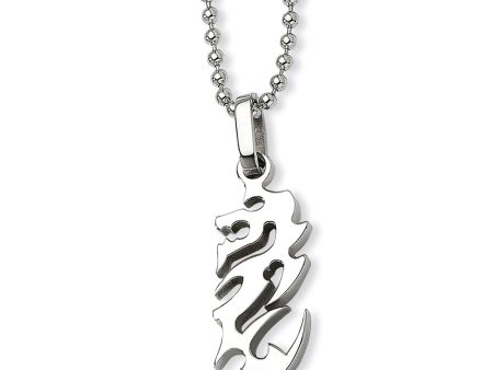 Stainless Steel Dragon Necklace Hot on Sale