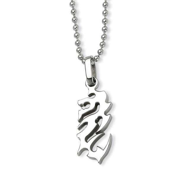 Stainless Steel Dragon Necklace Hot on Sale