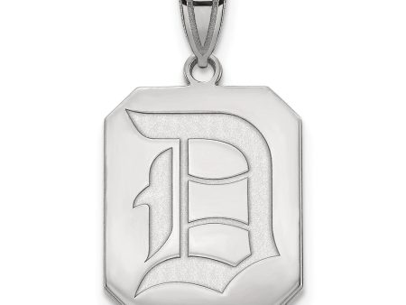 10k White Gold Duquesne U Large Pendant Discount