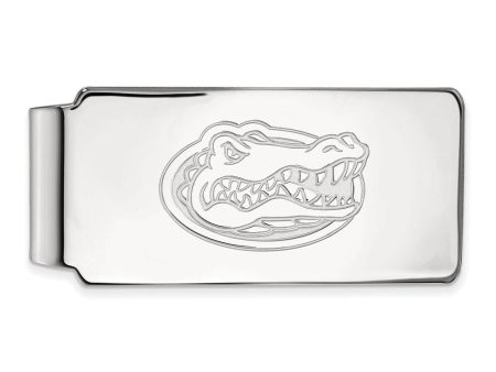 Sterling Silver U of Florida Money Clip Hot on Sale