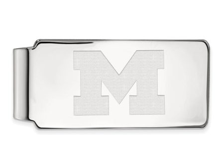 Sterling Silver Michigan (Univ of) Money Clip Supply