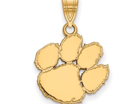 10k Yellow Gold Clemson U Medium Pendant Supply