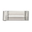 Brushed and Textured Spring Loaded Stainless Steel Money Clip Online Hot Sale