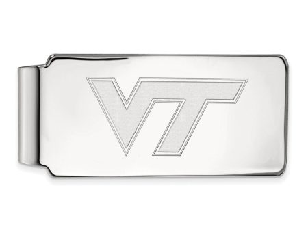 Sterling Silver Virginia Tech Money Clip Supply