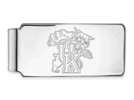 Sterling Silver U of Kentucky Money Clip Online Sale