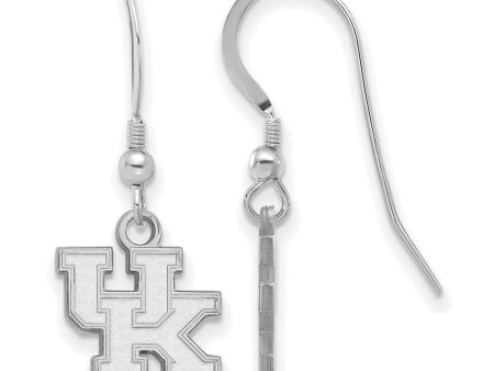 Sterling Silver University of Kentucky XS (Tiny) Dangle Wire Earrings For Cheap