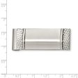 Brushed and Textured Spring Loaded Stainless Steel Money Clip Online Hot Sale