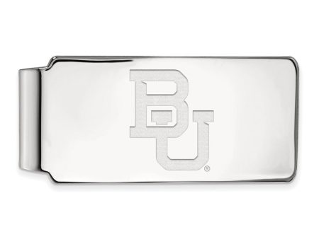 Sterling Silver Baylor U Money Clip Cheap