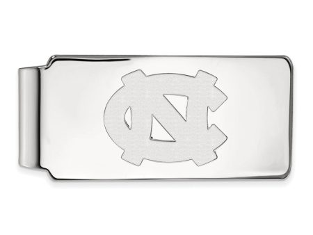 Sterling Silver North Carolina Logo Money Clip Online Hot Sale