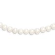 6-7mm, White FW Cultured Pearl Endless Strand Necklace, 80 Inch For Discount