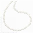 6-7mm, White FW Cultured Pearl Endless Strand Necklace, 80 Inch For Discount